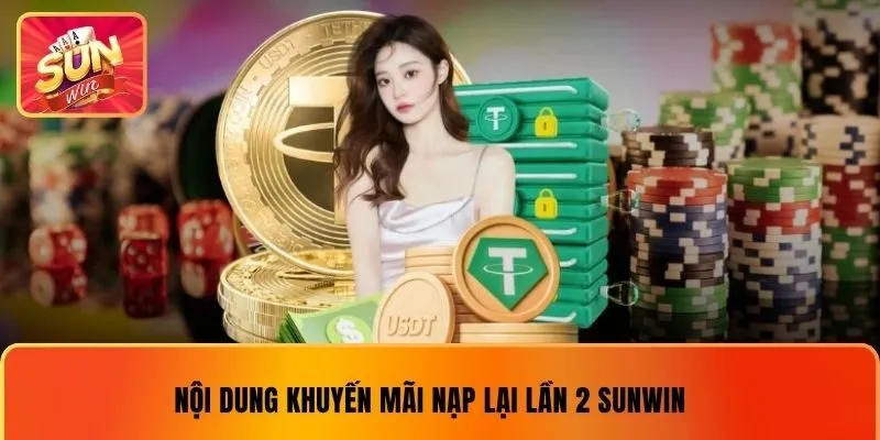 Nội dung khuyến mãi nạp lại lần 2 SUNWIN